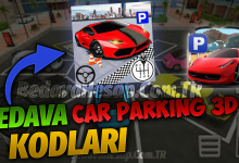 Car Parking 3D Kodları