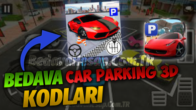 Car Parking 3D Kodları