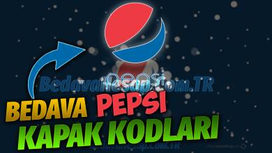 Pepsi Kapak Kodları